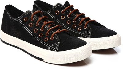 

Nell W-712 Canvas Shoes For Women(Black)
