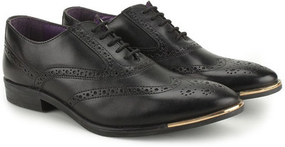 

Knotty Derby Vincent Brogue Lace Up For Men(Black