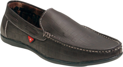 20% OFF on Oora Dark Brown Loafers For Men(Brown) 20% OFF on Oora Dark Brown Loafers For Men(Brown)