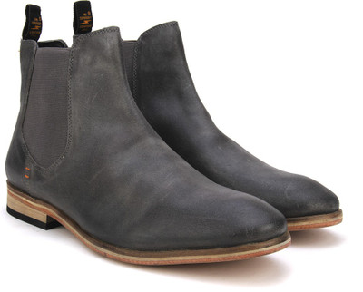

Superdry METEOR CHELSEA BOOT Boots For Men(Grey, Dark charcoal