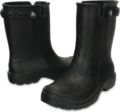 Crocs Boots For Women(Black), 16010-001