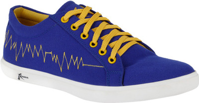 

Kraasa Canvas Shoes For Men(Blue