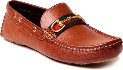 

TAG-7 Loafers Driving Shoes For Men(Tan)