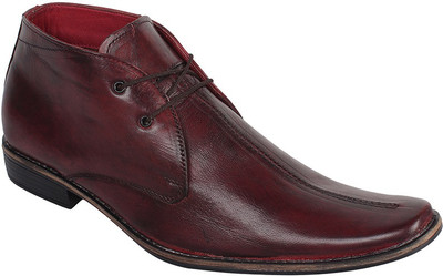 

Guava Lace Up Shoes For Men(Burgundy, 04;cherry