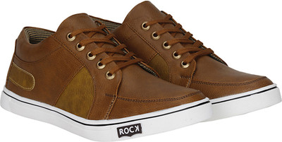 Kraasa Prime Sneakers For Men(Tan