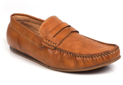 

Vebero DeadBeat Loafers For Men(Tan), Cheeku
