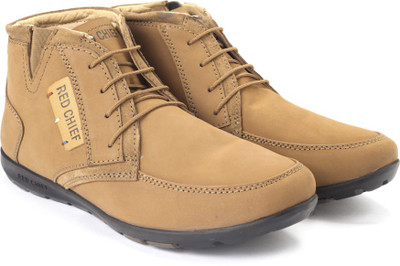 

Red Chief 159-ABUCK Men Boots For Men(Khaki, Rust