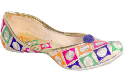 

Panahi Printed Office Ethnic Shoes Jutis For Women(Multicolor