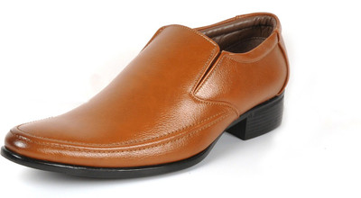 

Toruzzi Signature Slip On Shoes For Men(Tan)