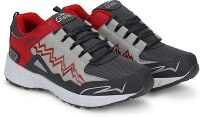 

Gatik Training & Gym Shoes For Men(Grey, Red, Cool grey::chic red