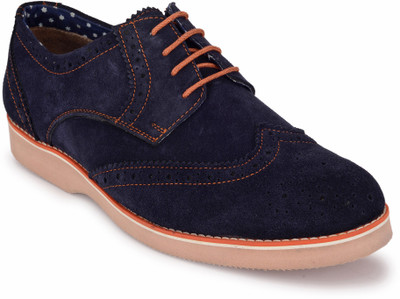 

Fentacia Brogue Corporate Casuals For Men(Blue