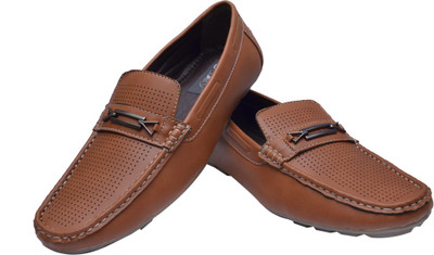 

Bxxy Tan Stylish Moccasins Casual Shoes For Men(Tan