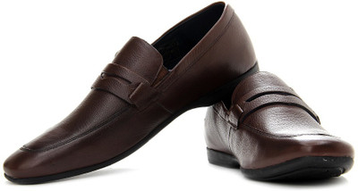 

Louis Philippe Slip On Shoes For Men(Brown