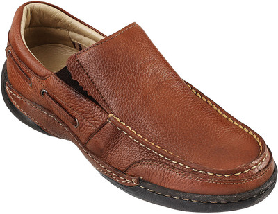 

Metro Davinchi Slip On For Men(Brown, 12;brown