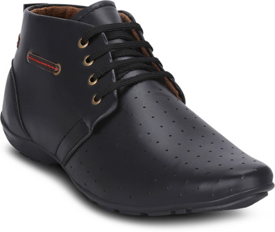 

Get Glamr Carl Boots For Men(Black
