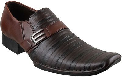 

Mochi Men's Party Wear Shoes For Men(Brown, 12;brown