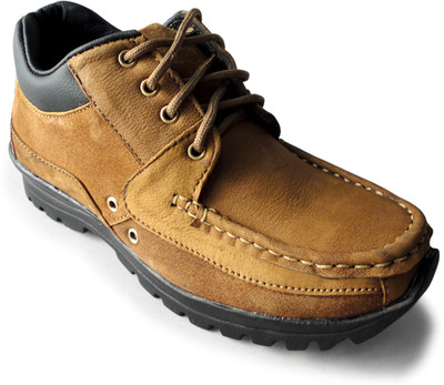 

Rockland Geniune Leather Casual Shoes For Men(Tan