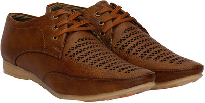 

Kraasa TopAce Party Wear For Men(Tan