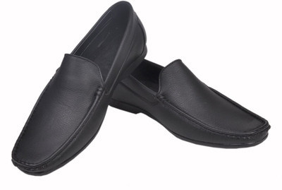 

Azzaro Black Slip On Shoes For Men(Black