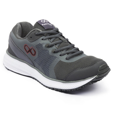 

Pure Play Trainer-Grey Walking Shoes For Men(Grey, Blue