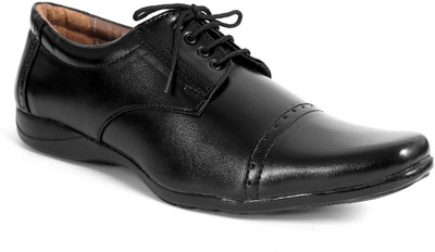 

World Walker Brogue Shoes Lace Up For Men(Black