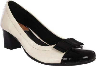 

Fuoko CILLY BOW Corporate Casuals For Women(White, Black)