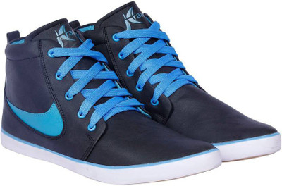 Knight Ace Long 3002 Boots For Men(Blue), Black