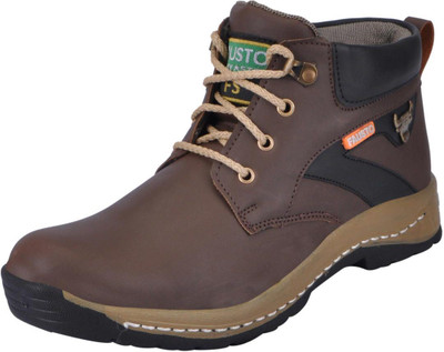 

FAUSTO Hiking and Trekking Boots For Men(Brown)