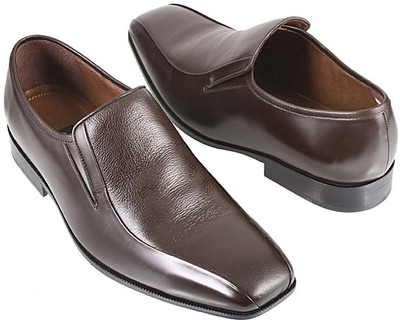 

Metro Da Vinchi Slip On Shoes For Men(Brown, 19;wine-maroon