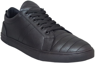 

M & M Black Sneakers For Men(Black)