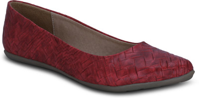 

Kielz Red-Slip-on-Fancy-Bellies Bellies For Women(Red