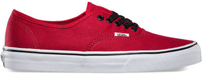 

Vans Authentic Sneakers For Men(Red, Chili pepper/black