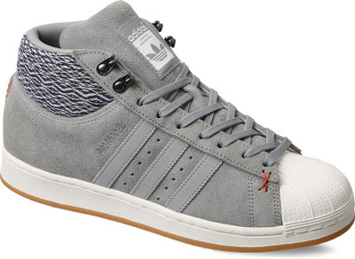 

ADIDAS ORIGINALS PRO MODEL BT Mid Ankle Sneakers For Men(Grey, White, Chsogr/chsogr/owhite