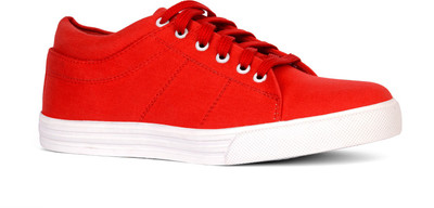 

Sam Stefy Canvas Shoes For Men(Red)