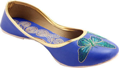 

Forever Footwear Bellies For Women(Blue)