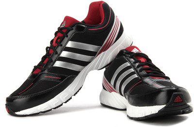 

ADIDAS Arina M Running Shoes For Men(Black, Red, Silver, Black;metsil;lgtsca