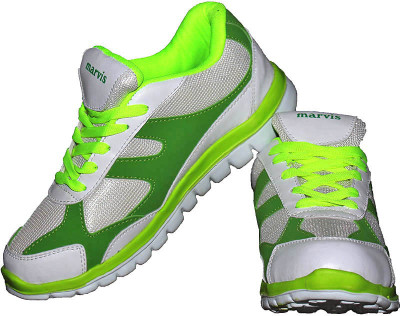 

Marvis Fighter Running Shoes For Men(Grey, Green