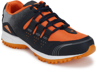 

Rexel Spelax Cricket Shoes For Men(Orange, Navy, Scarlet-navy