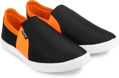 

Krafter Loafers For Men(Black, Black;orange