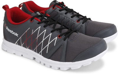 

REEBOK PULSE RUN Men Running Shoes For Men(Grey, White, Ash gry/red/silver/wht