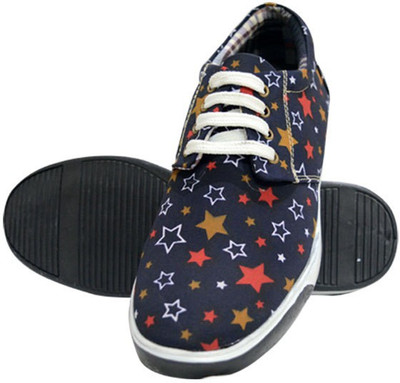 

Fossa Canvas Shoes For Men(Blue)