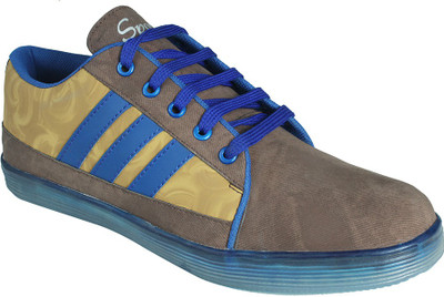 SUDI Sneakers For Men(Blue, Brown