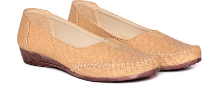

Adorn Latest Fashion Bellies For Women(Beige)