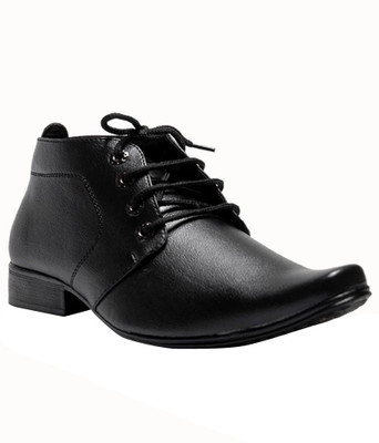 Shoefad Derby For Men(Black)