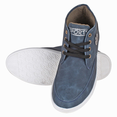 Nexq Blue Casual Shoes For Men(Blue)