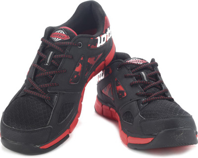 

Lotto CONGO Running Shoes For Men(Black, Black/red