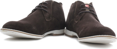 

Lee Cooper Men Boots For Men(White, Brown), Cfe