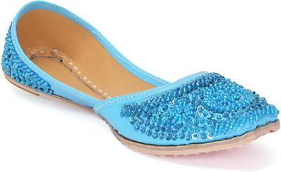 

Paduki Ethnic Footwear Jutis For Women(Blue