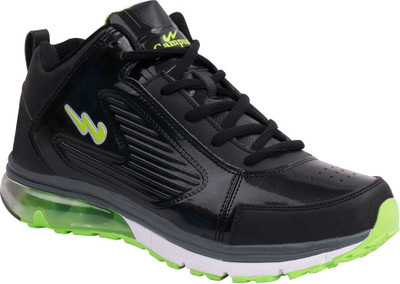 

Campus Air-Ride Running Shoes For Men(Black, Green)