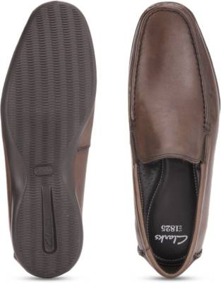 Clarks Finer Sun Brown Leather Formal Shoes